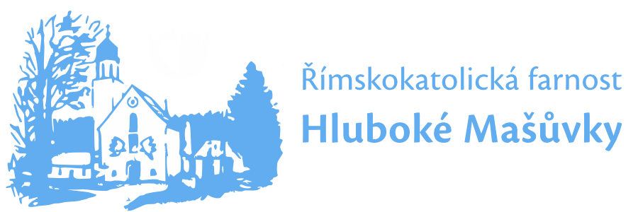 Logo Archiv pořadů bohoslužeb - Římskokatolické farnosti Hluboké Mašůvky, Únanov